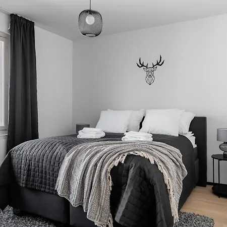 아파트 Lux Eight - Modern 2Br Apartment Turku 투르쿠